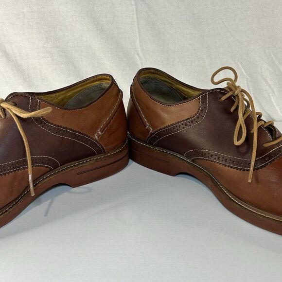 SPERRY TOP-SIDER Men Sz 11 Brown Leather  Oxford Casual Dress Shoe Comfort Shoe - Picture 3 of 8